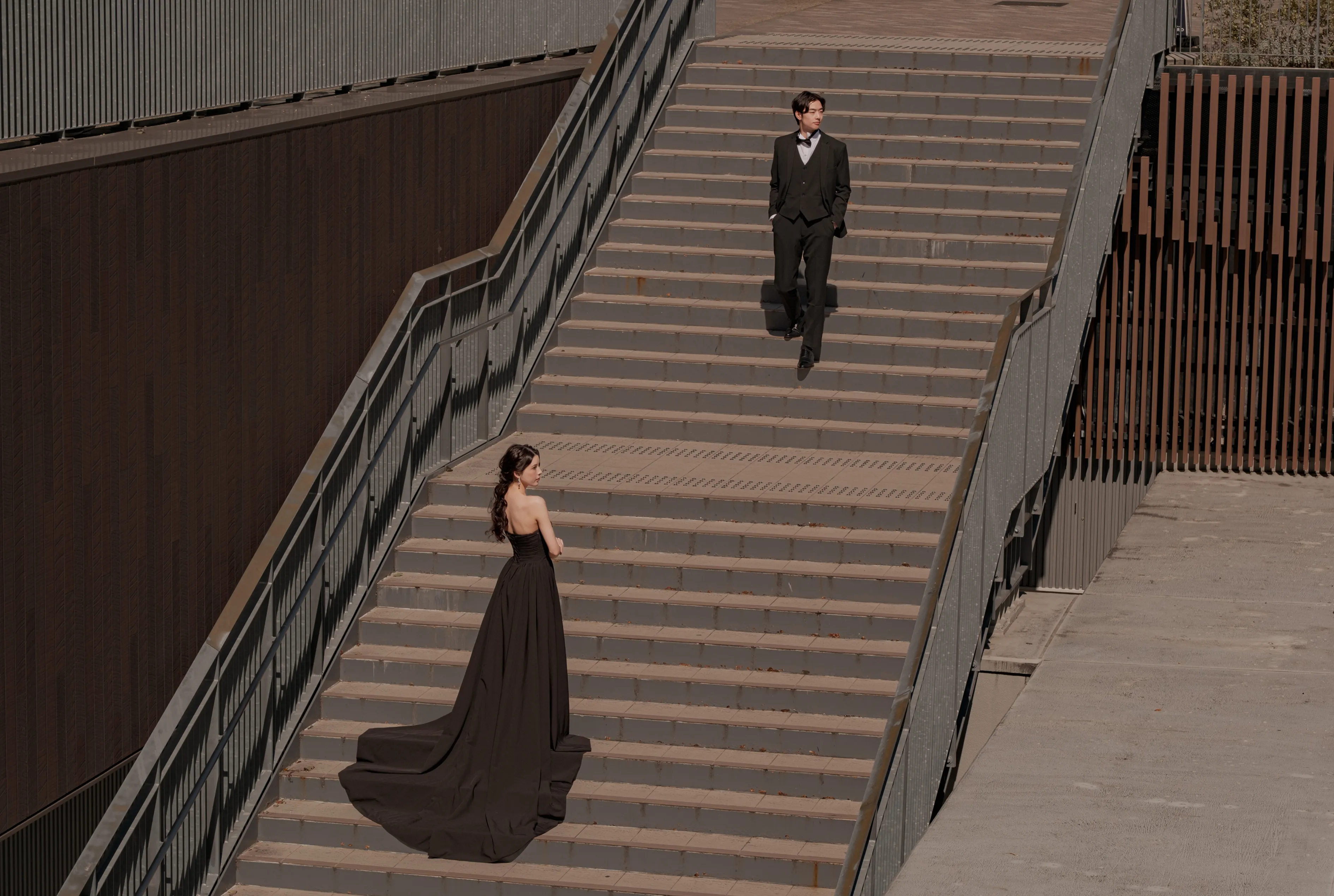 愛知・名古屋のロケーションで撮影したフォトウェディング（セントラルパーク）