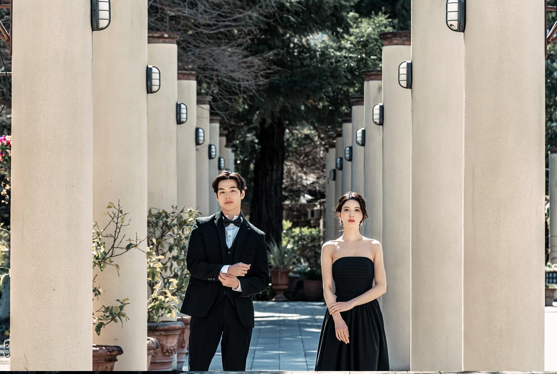 愛知・名古屋のロケーションで撮影したウェディングフォト（フラリエ）