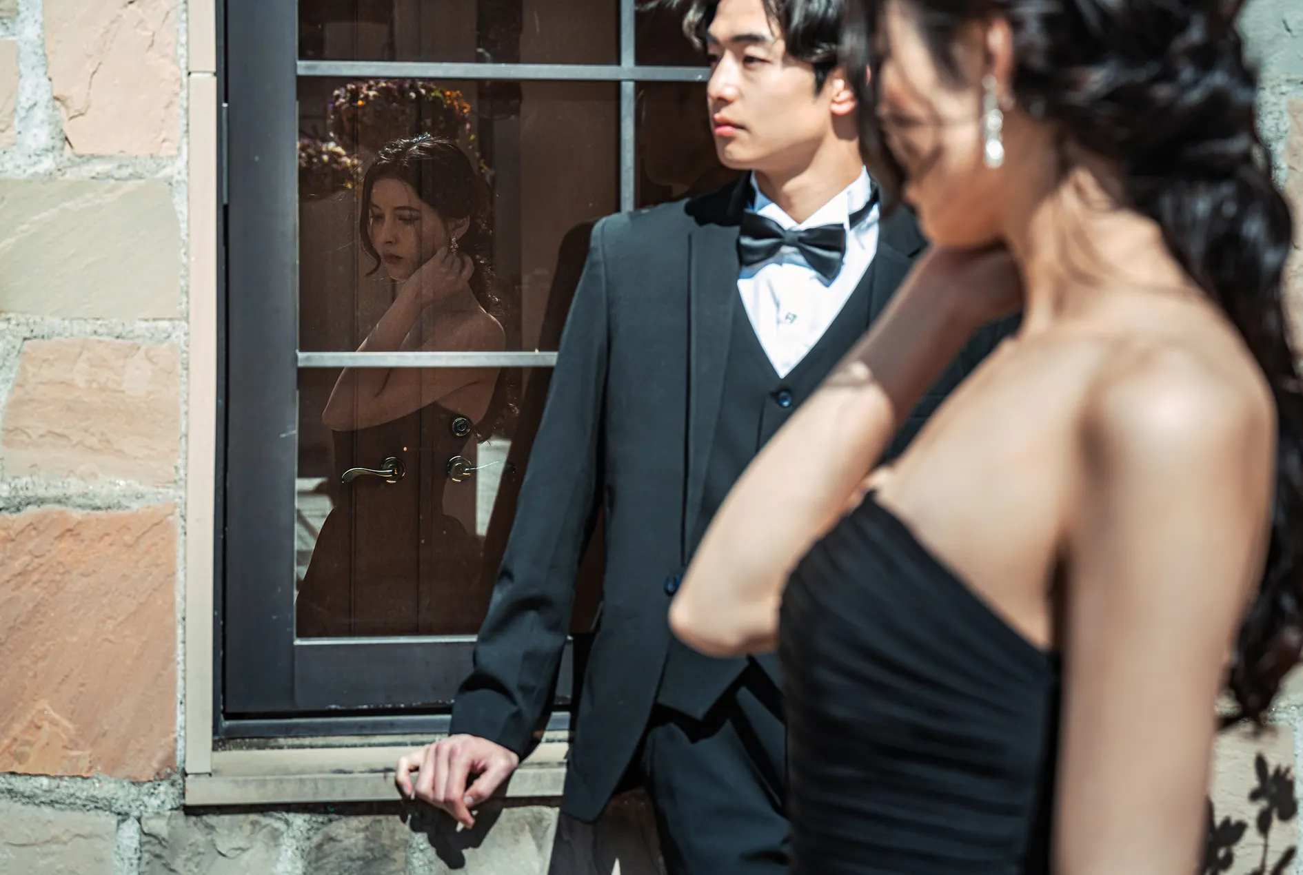 愛知・名古屋のロケーションで撮影した前撮り（フラリエ）