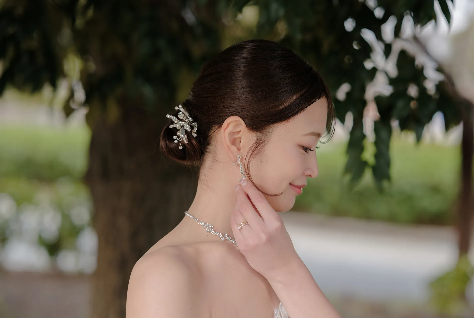 愛知・名古屋のロケーションで撮影したフォトウェディング（庄内緑地公園）