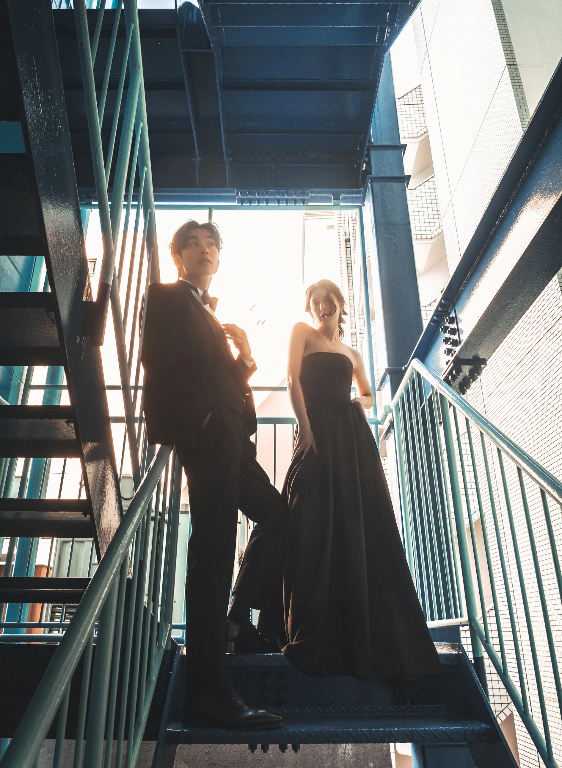 愛知・名古屋のロケーションで撮影した前撮り（大須商店街）