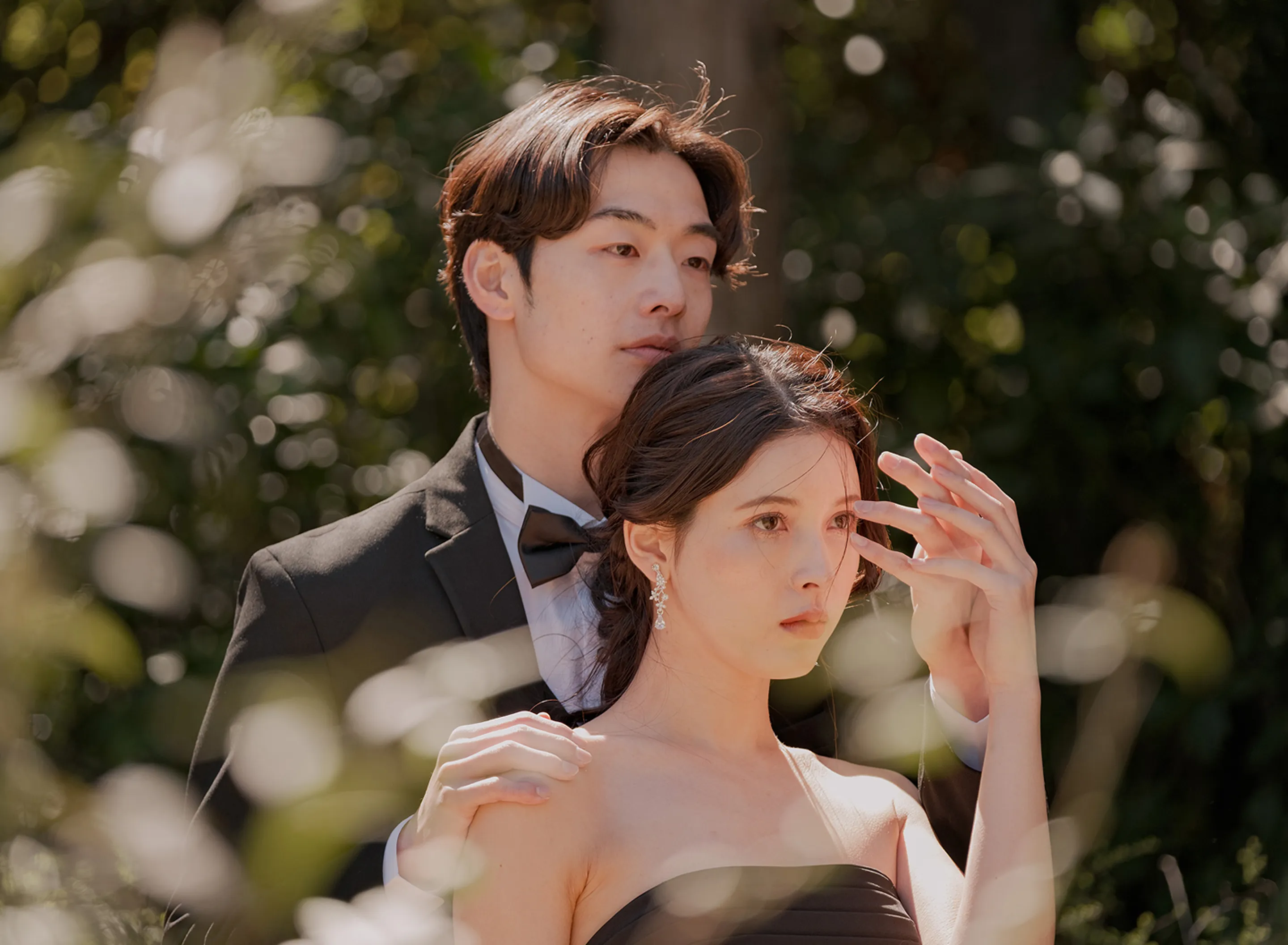 愛知・名古屋のロケーションで撮影したウェディングフォト（フラリエ）