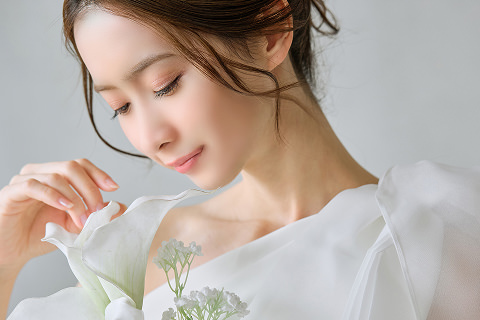 美肌補正してくれるフォトウェディング