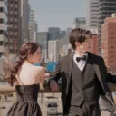 愛知・名古屋のロケーションで撮影したウェディングフォト（セントラルパーク）