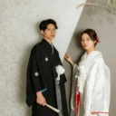 和装でのスタジオフォト