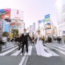 渋谷で撮影したウェディング写真