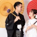 スタジオでのフォトウェディング・前撮り・ウェディングフォト(和装・白無垢)