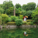 和装での目白庭園前撮り(白無垢)